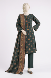 3 PIECE- PRINTED PREMIUM KHADDAR SUIT