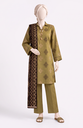 3 PIECE- PRINTED PREMIUM KHADDAR SUIT