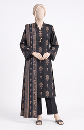 3 PIECE- PRINTED PREMIUM KHADDAR SUIT