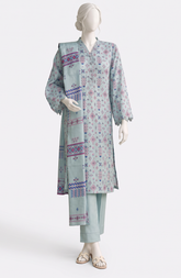 3 PIECE- PRINTED PREMIUM TWILL VISCOSE SUIT