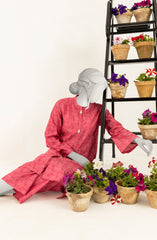 JACQUARD WOMEN STITCHED 2PC SUIT