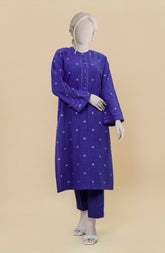 ZARI JACQUARD STITCHED 2 PIECE