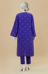 ZARI JACQUARD STITCHED 2 PIECE