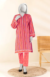 PRINTED WOMEN STITCHED 2PC SUIT