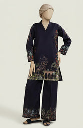 PRINTED CAMBRIC STITCHED 2 PIECE