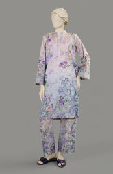 PRINTED CAMBRIC STITCHED 2 PIECE
