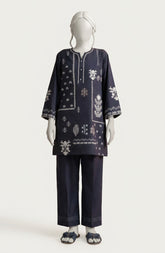 PRINTED CAMBRIC STITCHED 2 PIECE