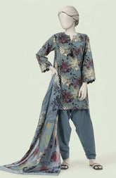 PRINTED LAWN STITCHED 2 PIECE