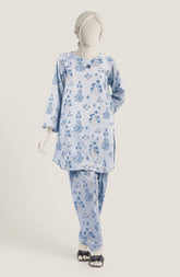PRINTED CAMBRIC STITCHED 2 PIECE