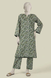 PRINTED CAMBRIC STITCHED 2 PIECE