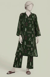 PRINTED CAMBRIC STITCHED 2 PIECE