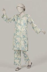 PRINTED CAMBRIC STITCHED 2 PIECE