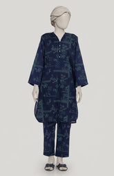PRINTED CAMBRIC STITCHED 2 PIECE