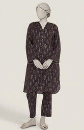 PRINTED CAMBRIC STITCHED 2 PIECE