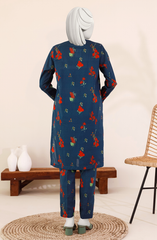 PRINTED WOMEN STITCHED 2PC SUIT