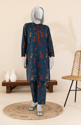 PRINTED WOMEN STITCHED 2PC SUIT