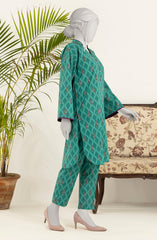 PRINTED WOMEN STITCHED 2PC SUIT