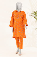 PRINTED WOMEN STITCHED 2PC SUIT