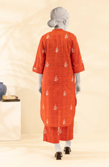 PRINTED WOMEN STITCHED 2PC SUIT