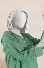 JACQUARD WOMEN STITCHED 2PC SUIT