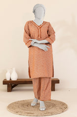 JACQUARD WOMEN STITCHED 2PC SUIT