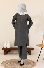 JACQUARD WOMEN STITCHED 2PC SUIT