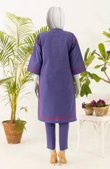 JACQUARD WOMEN STITCHED 2PC SUIT