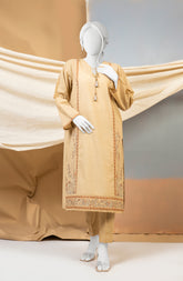 WINTER'23 WOMEN EMBROIDERED STITCHED 2PC SUIT