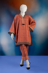 WINTER'23 WOMEN PRINTED KHADDAR 2PC UNSTITCHED