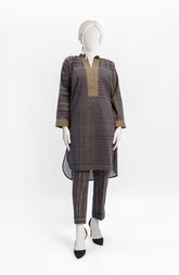 WINTER'23 WOMEN STITCHED 2PC SUIT