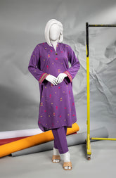 WINTER'23 WOMEN EMBROIDERED STITCHED 2PC SUIT