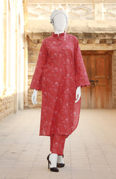 PRINTED KHADDAR 2PCS UNSTITCHED