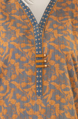 PRINTED KHADDAR STITCHED 2 PIECE