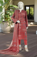 PRINTED LAWN 3PCS UNSTITCHED
