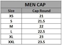 MTJ WHITE MEN CAP WASH N WEAR