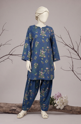 2 PIECE - PRINTED KHADDAR STITCHED