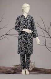 2 PIECE - PRINTED KHADDAR STITCHED