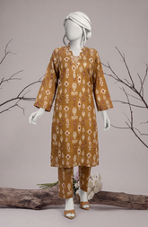 2 PIECE - PRINTED KHADDAR STITCHED