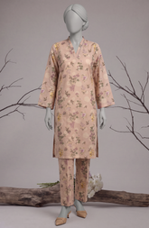 2 PIECE - PRINTED KHADDAR STITCHED