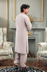 TEA-PINK EMBROIDERED KAMEEZ SHALWAR