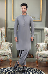 GREY KAMEEZ SHALWAR