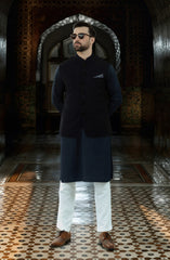 BLACK SUITING WAISTCOAT