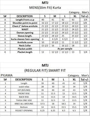 SUMMER'25 MEN KURTA PAJAMA BURNT UMBER