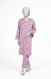 PRINTED CAMBRIC STITCHED 2 PIECE