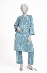 PRINTED CAMBRIC STITCHED 2 PIECE