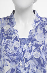 PRINTED CAMBRIC STITCHED 2 PIECE