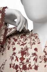 PRINTED TEXTURED LAWN 3PCS UNSTITCHED