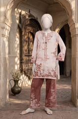PRINTED CAMBRIC STITCHED 2 PIECE