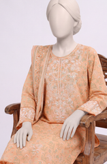 EMBROIDERED PRINTED CAMBRIC STITCHED 3 PIECE