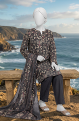 PRINTED LAWN 3PCS UNSTITCHED